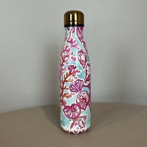 Lilly Pulitzer x Swell Metal Water Bottle Seahorse Print Blue Pink